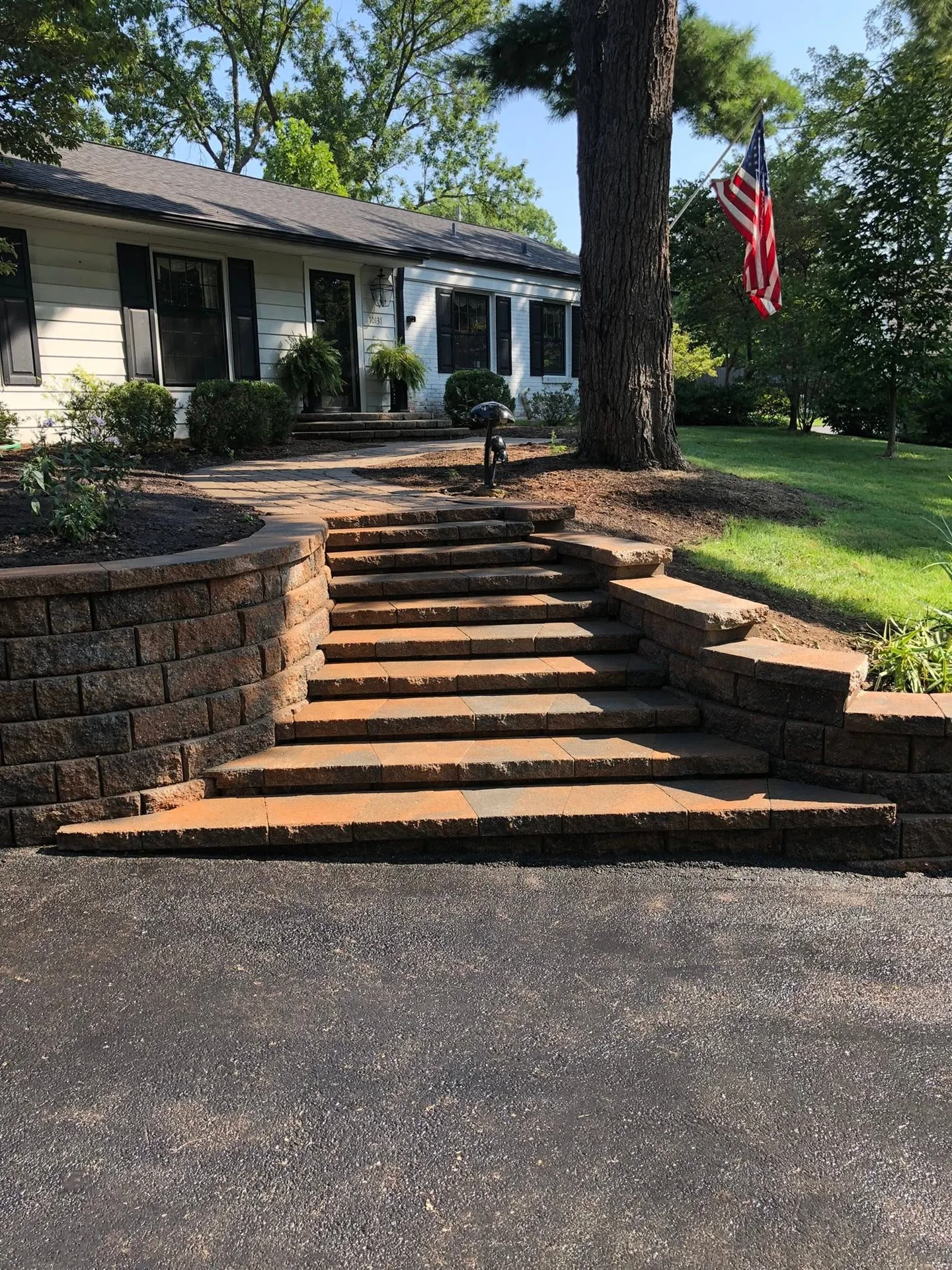 Stone Entry Steps